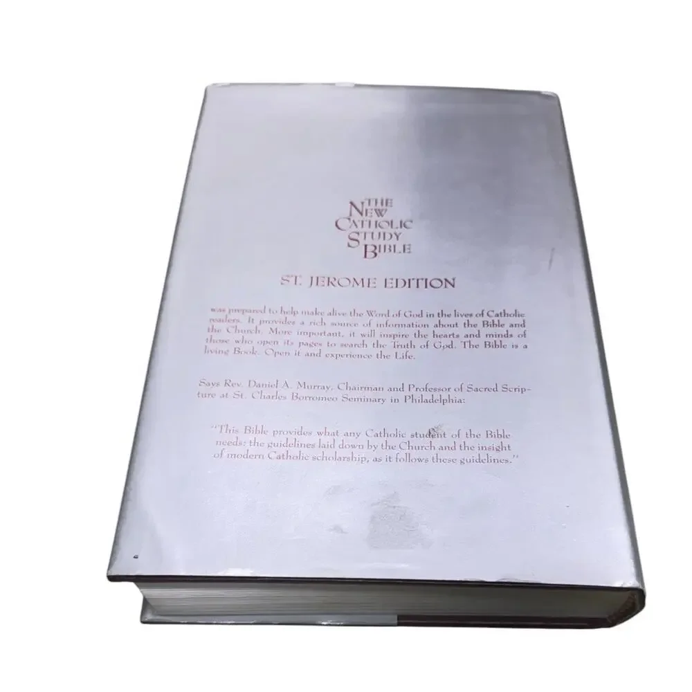 The New Catholic Study Bible St Jerome Ed. TEV Catholic Bible Press Hardcover